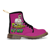 Load image into Gallery viewer, Women&#39;s Canvas Boots (Pink)

